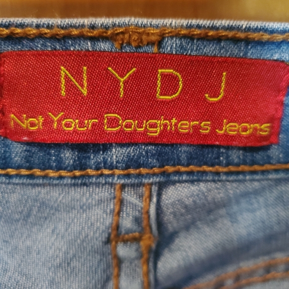 Not Your Daughter's Jeans with rhinestones. Size 6 - Picture 9 of 9